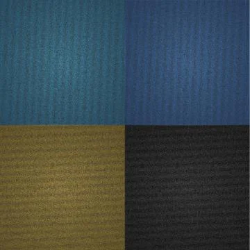 Vector modern  denim texture set. Stock Illustration