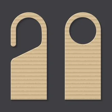 Vector modern do not disturb icons set Stock Illustration