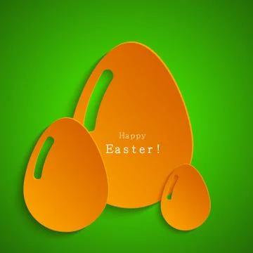 Vector modern easter egg background. Eps 10 Illustrazione stock