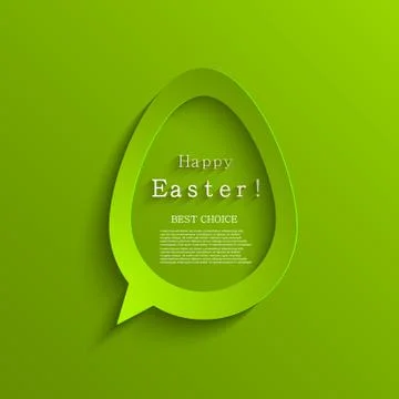 Vector modern easter eggs background Stock Illustration