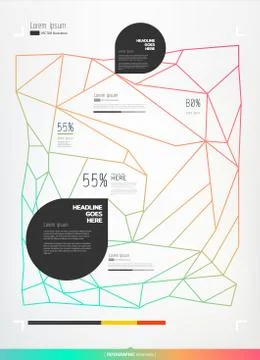 Vector, modern, element on light background Stock Illustration