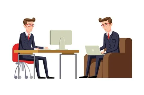 Vector modern flat design creative concept illustration on connectivity and t Stock Illustration