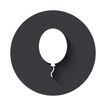 Vector modern  gray circle icon Illustrazione stock