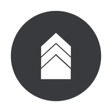 Vector modern  gray circle icon 스톡 일러스트