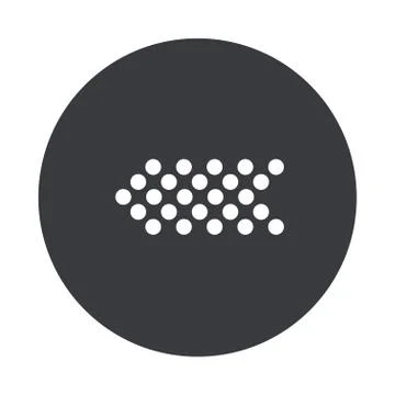 Vector modern  gray circle icon 스톡 일러스트