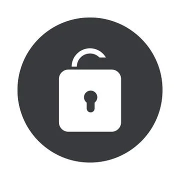 Vector modern  gray circle icon イラスト素材