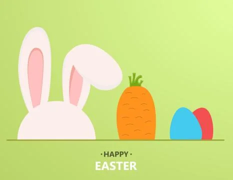 Vector modern happy easter background 스톡 일러스트