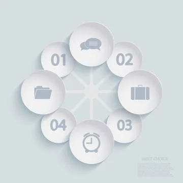 Vector modern infographic element design. Eps 10 Stock Illustration