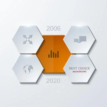 Vector modern infographic element design. Illustrazione stock