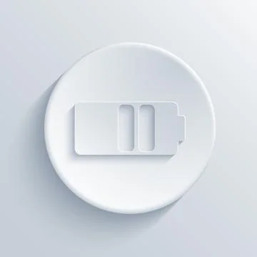 Vector modern  light circle icon 스톡 일러스트