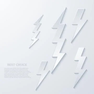 Vector modern lightning background. 스톡 일러스트