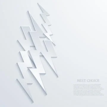 Vector modern lightning background. 스톡 일러스트