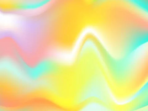 Vector Modern Minimal Vibrant Wave Fluid Background Stock Illustration