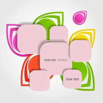 Vector modern object design eps10 Stock Illustration