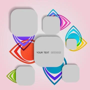 Vector modern object design eps10 Stock Illustration