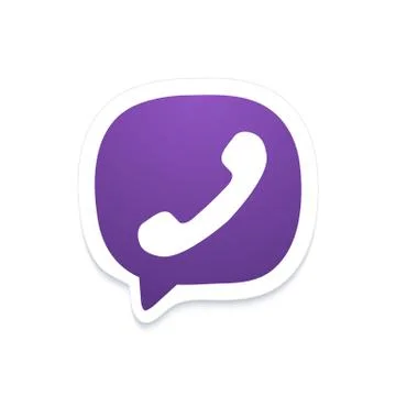 Vector modern phone icon in bubble speech Illustrazione stock