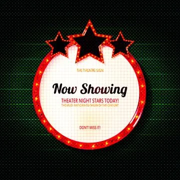 Vector modern retro billboard Stock Illustration