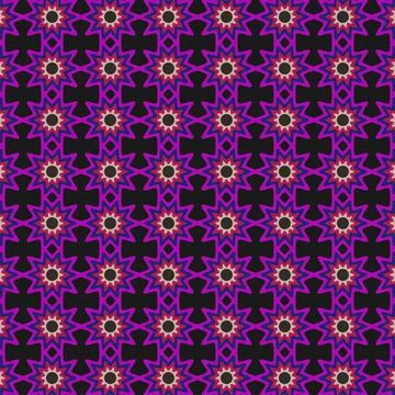 Vector modern seamless colorful pattern Stock Illustration