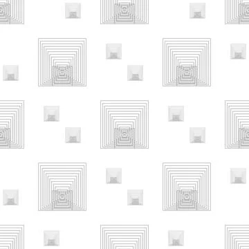 Vector modern seamless geometry pattern line squares, black abstract geomet.. Stock Illustration