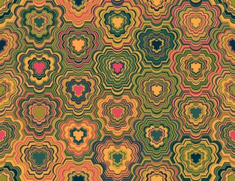 Vector modern seamless geometry tessellation pattern, abstract g Stock Illustration
