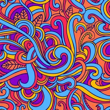 Vector modern seamless pattern Stock Illustration