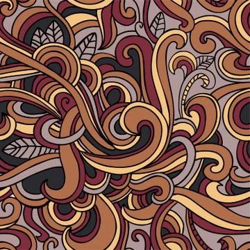 Vector modern seamless pattern. Stock Illustration