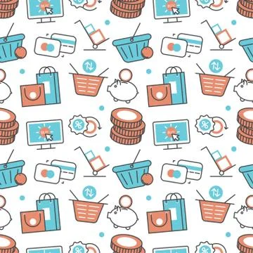 Vector modern seamless pattern texture background イラスト素材