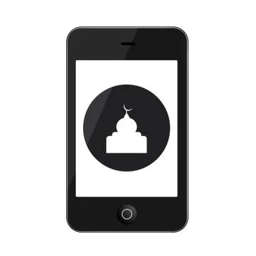 Vector modern smartphone isolated on white イラスト素材