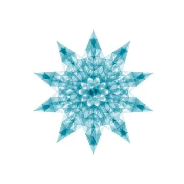 Vector modern star background Stock Illustration