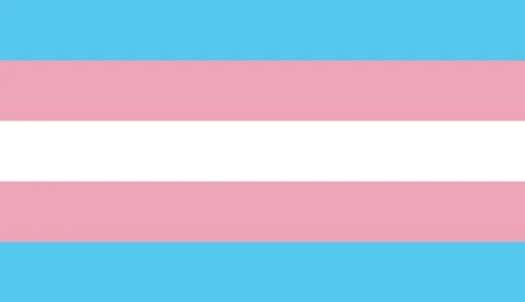 Vector modern transgender flag background Stock-Illustration