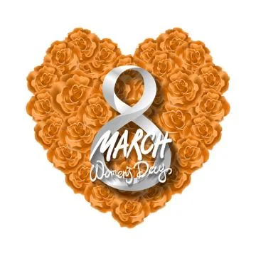 Vector modern valentines day or 8 march background. mothers day. greeting car Stock Illustration