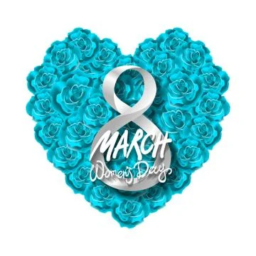 Vector modern valentines day or 8 march background. mothers day. greeting car Stock Illustration