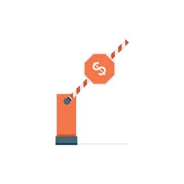 Vector Money Barrier イラスト素材