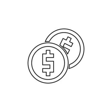 Vector money Icon. Payment system Stock Illustration