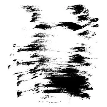 Vector monochrome background with isolated grunge blot texture Stock Illustration