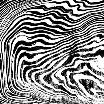 Vector monochrome suminagashi abstract background. Stock Illustration