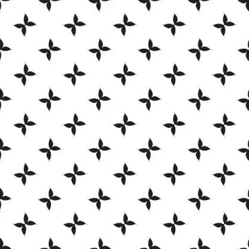 Vector monochrome white background with diagonal crosses. seamless texture Stock-Illustration
