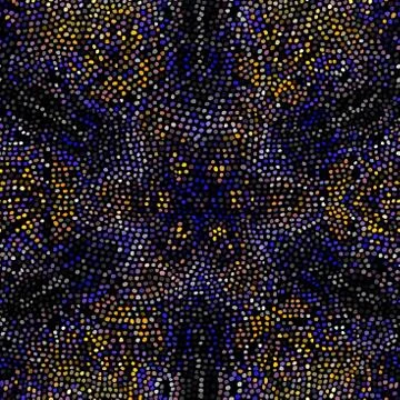 Vector mosaic art pattern. Vector mosaic image Stock Illustration