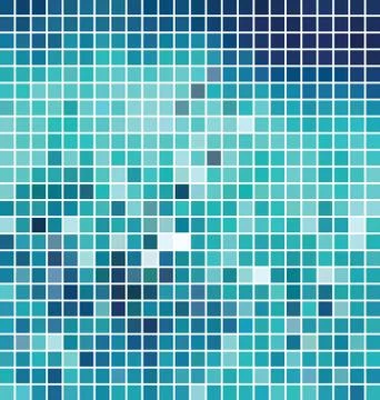 Vector mosaic background Illustrazione stock