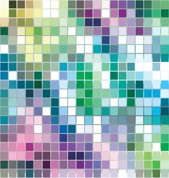 Vector mosaic background Stock Illustration