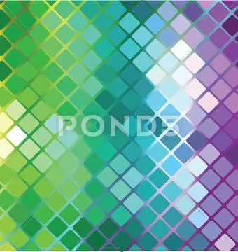 Vector mosaic background Stock Illustration
