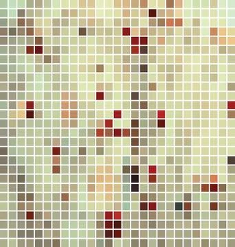 Vector mosaic background Stock Illustration