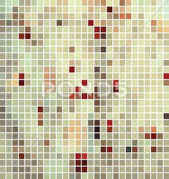 Vector mosaic background Stock Illustration