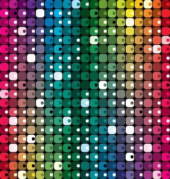 Vector mosaic background Stock Illustration