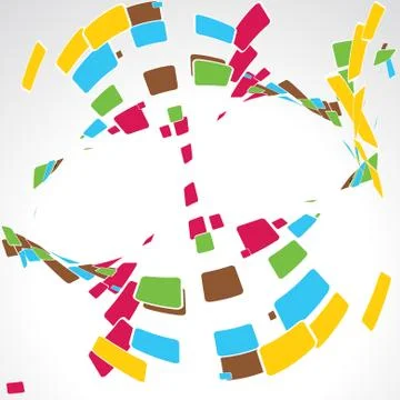 Vector mosaic 스톡 일러스트