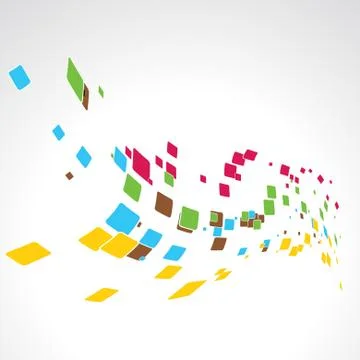 Vector mosaic 스톡 일러스트