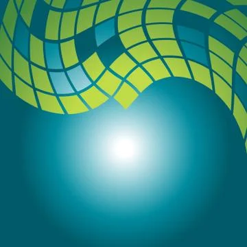 Vector mosaic pattern design 스톡 일러스트