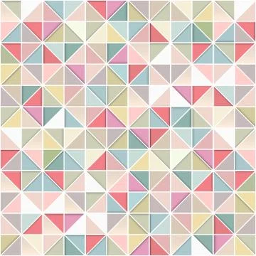 Vector mosaic pattern - seamless background. Иллюстрация