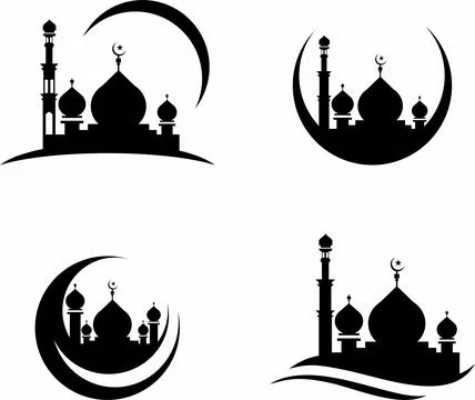 Vector mosque icon vector illustration Stock Illustration