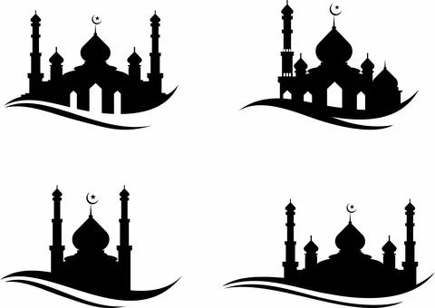 Vector mosque moslem icon vector illustration Stock Illustration